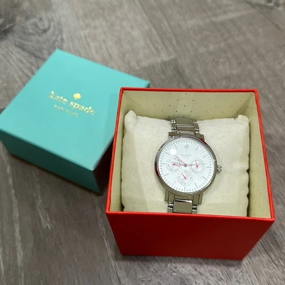 kate spade | Accessories | Kate Spade Gramercy Grand Silver 